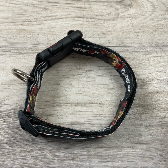 Friday The 13th Dog Collar With Reflective Clip Halloween Adjustable 19.5-11.5” - Picture 6 of 10
